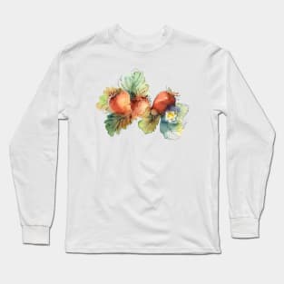 Strawberries Long Sleeve T-Shirt